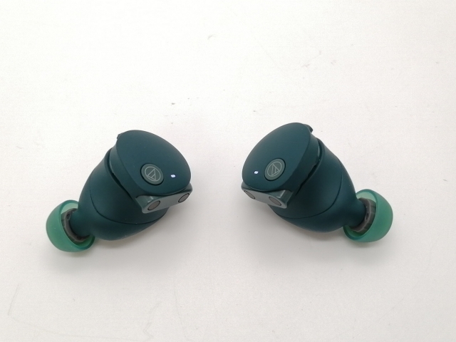 【中古】audio-technica SOLID BASS ATH-CKS50TW2 GR [グリーン]【三宮センター】保証期間１ヶ月【ランクB】