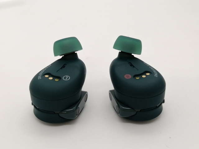 【中古】audio-technica SOLID BASS ATH-CKS50TW2 GR [グリーン]【三宮センター】保証期間１ヶ月【ランクB】