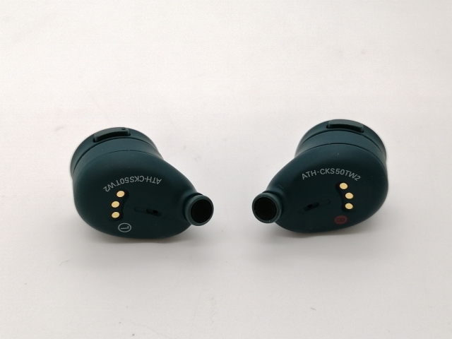 【中古】audio-technica SOLID BASS ATH-CKS50TW2 GR [グリーン]【三宮センター】保証期間１ヶ月【ランクB】