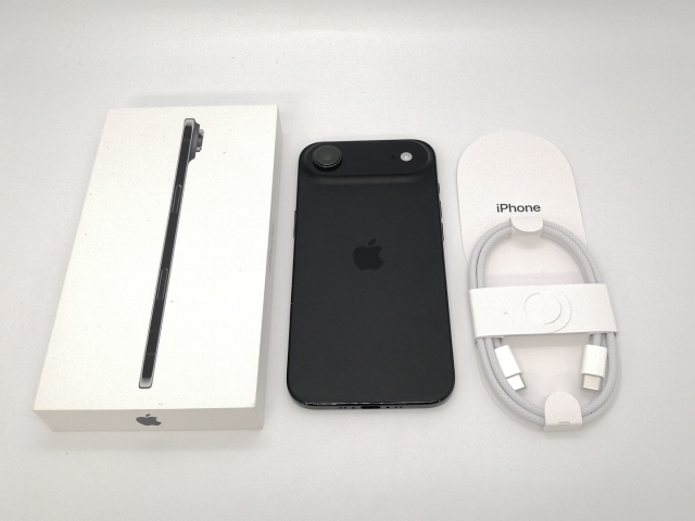 【中古】Apple 国内版 【SIMフリー】 iPhone Air 256GB スペースブラック MG274J/A【大阪堂島】保証期間１ヶ月【ランクB】