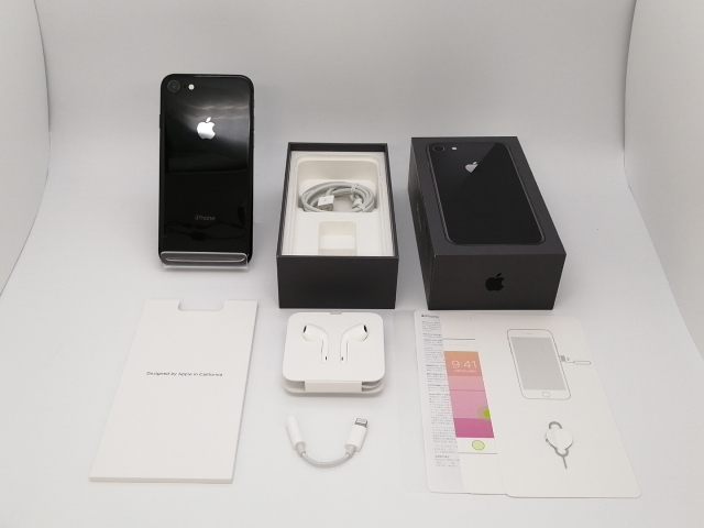 【中古】Apple au 【SIMロック解除済み】 iPhone 8 64GB スペースグレイ MQ782J/A【三宮センター】保証期間１ヶ月【ランクB】_7