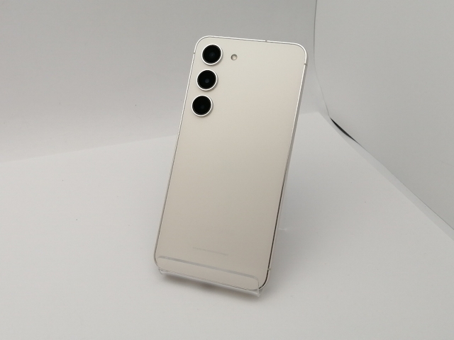 中古】SAMSUNG docomo 【SIMフリー】 Galaxy S22 ファントムホワイト