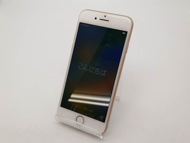【中古】Apple au 【SIMロック解除済み】 iPhone 8 64GB ゴールド MQ7A2J/A【三宮センター】保証期間１ヶ月【ランクB】