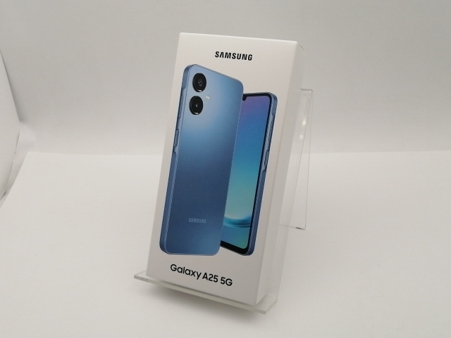 【未使用】SAMSUNG docomo 【SIMフリー】 Galaxy A25 5G ブルー 4GB 64GB SC-53F【三宮センター】保証期間３ヶ月