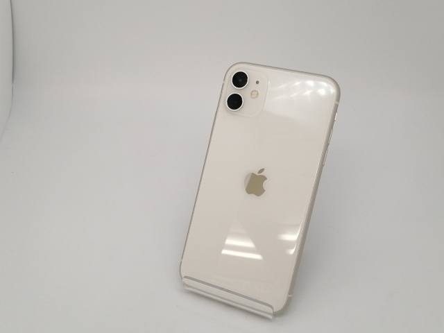 【中古】Apple SoftBank 【SIMロック解除済み】 iPhone 11 128GB ホワイト MWM22J/A【三宮駅前】保証期間１ヶ月【ランクC】