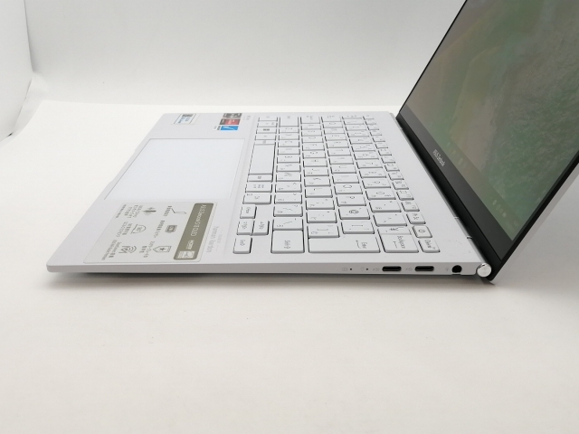 【中古】ASUS ZenBook S 13 OLED UM5302TA UM5302TA-LX192W リファインドホワイト【R5 6600U 8G 512G(SSD) WiFi 13OLED(タッチパネル/2880x1800)】【三宮センター】保証期間１ヶ月【ランクB】