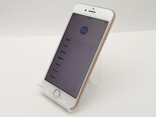 iPhone 8 Gold 64 GB SIMロック解除済み SIMロック解除済】iPhone8