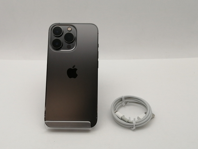 【中古】Apple 国内版 【SIMフリー】 iPhone 13 Pro 256GB グラファイト MLUN3J/A【三宮センター】保証期間１ヶ月【ランクB】