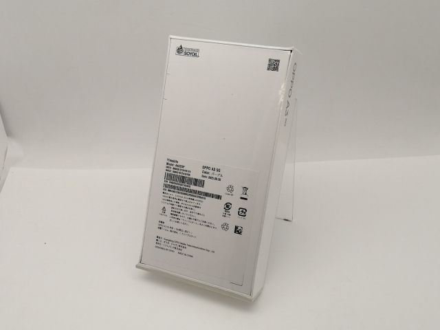 【未使用】Oppo ymobile 【SIMフリー】 OPPO A3 5G 4GB 128GB パープル【三宮センター】保証期間３ヶ月_1