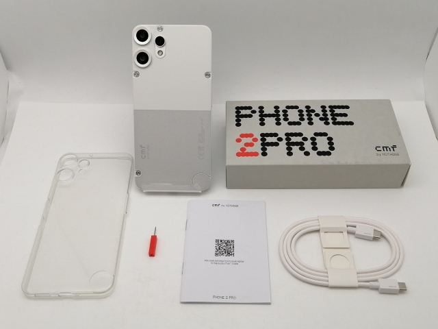 【中古】NOTHING 国内版 【SIMフリー】 CMF Phone 2 Pro ホワイト 8GB 128GB【三宮センター】保証期間１ヶ月【ランクA】_7