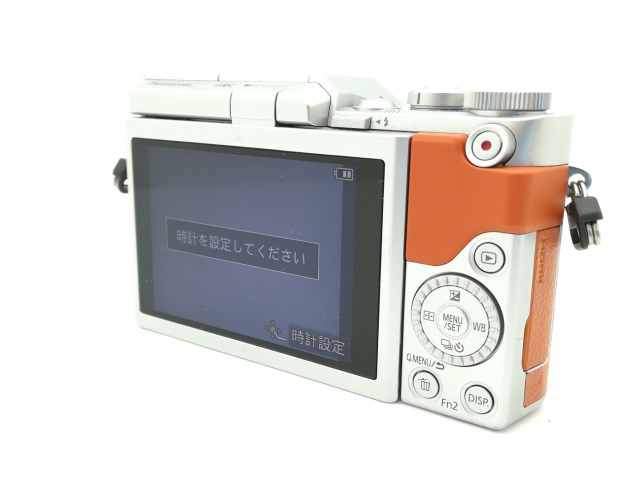 美品】Panasonic LUMIX DC-GF10 オレンジ ボディ パナソニック LUMIX