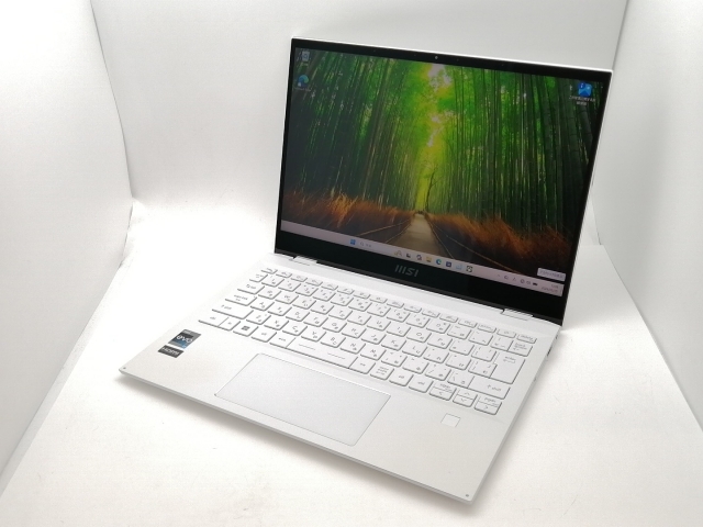 【中古】MSI Summit E13 Flip Evo Summit-E13FlipEvo-A12MT-058JP ピュアホワイト 【i7-1280P 16G 1T(SSD) WiFi 13LCD(1920x1200/120Hz)】【三宮センター】保証期間１ヶ月【ランクB】 67,639円