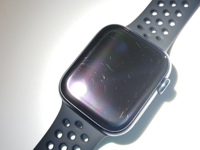 【中古】Apple Apple Watch Nike Series7 Cellular 45mm ミッドナイトアルミ/スポーツバンド アンスラサイト/ブラックNike【三宮センター】保証期間１ヶ月【ランクC】_6