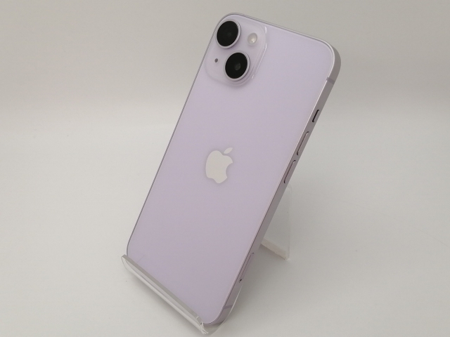 【中古】Apple SoftBank 【SIMフリー】 iPhone 14 128GB パープル MPUY3J/A【三宮センター】保証期間１ヶ月【ランクA】 42,588円