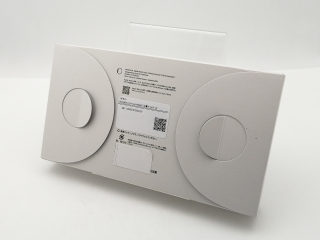 【未使用】Apple Apple Watch Ultra3 49mm Cellular ナチュラルチタニウムケース/アンカーブルーオーシャンバンド MEWH4J/A【三宮センター】保証期間３ヶ月_2