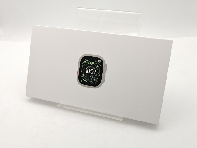 【未使用】Apple Apple Watch Ultra3 49mm Cellular ナチュラルチタニウムケース/アンカーブルーオーシャンバンド MEWH4J/A【三宮センター】保証期間３ヶ月_3