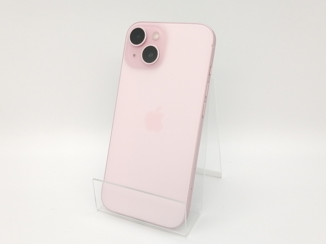 【中古】Apple docomo 【SIMフリー】 iPhone 15 128GB ピンク MTMJ3J/A【神戸】保証期間１ヶ月【ランクA】
