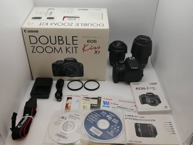 【中古】Canon EOS Kiss X7 ダブルズームキット【三宮センター】保証期間１ヶ月【ランクC】_7