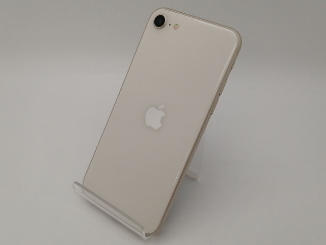 中古 国内版 SIMフリー iPhone SE 第3世代　64GB スターライト 中古】Apple 国内版 【SIMフリー】 iPhone SE（第3世代） 64GB スター