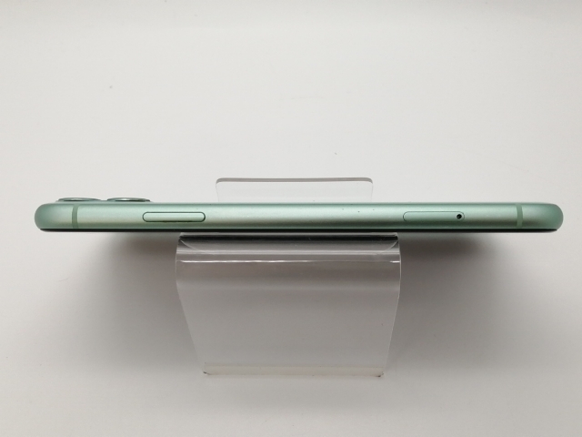 【中古】Apple SoftBank 【SIMロック解除済み】 iPhone 11 128GB グリーン MWM62J/A【三宮センター】保証期間１ヶ月【ランクC】_3