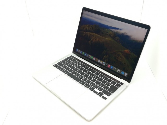 【中古】Apple MacBook Pro 13インチ M1(CPU:8C/GPU:8C) 8GB/256GB シルバー MYDA2J/A (M1・2020)【三宮センター】保証期間１ヶ月【ラン