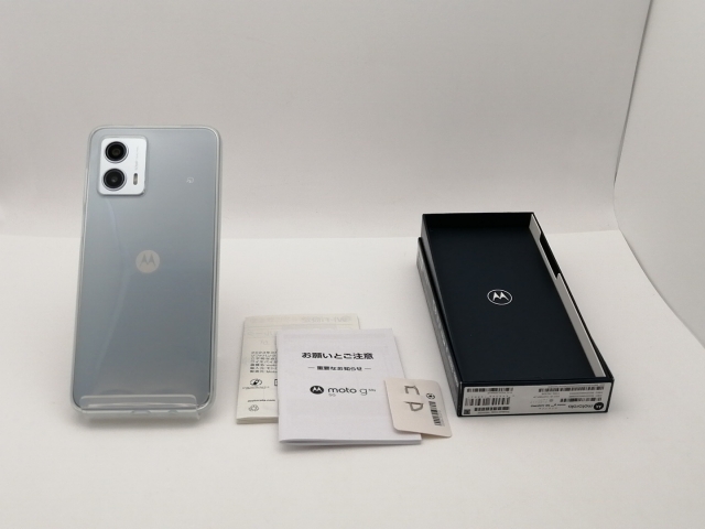未使用】MOTOROLA ymobile 【SIMフリー】 moto g53y 5G アークティック