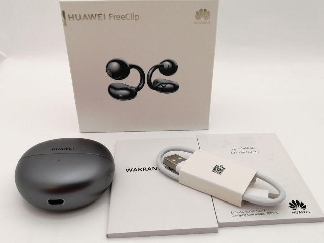 【中古】Huawei HUAWEI FreeClip [ブラック]【神保町】保証期間１ヶ月【ランクA】_9