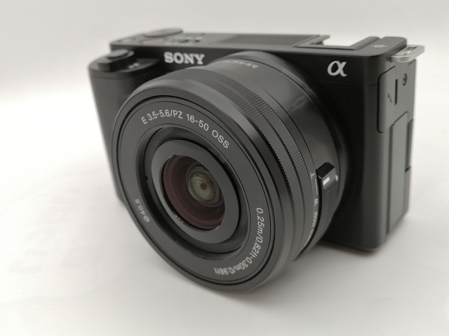 【中古】SONY VLOGCAM ZV-E10L パワーズームレンズキット ブラック【神保町】保証期間１ヶ月【ランクA】