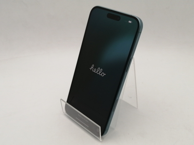 【中古】Apple 国内版 【SIMフリー】 iPhone 16 Plus 256GB ティール MXVL3J/A【DS秋葉】保証期間１ヶ月【ランクB】