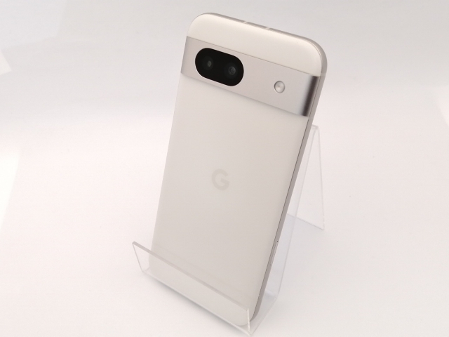 【中古】Google au 【SIMフリー】 Pixel 8a ポーセリン 8GB 128GB G576D【神保町】保証期間１ヶ月【ランクA】