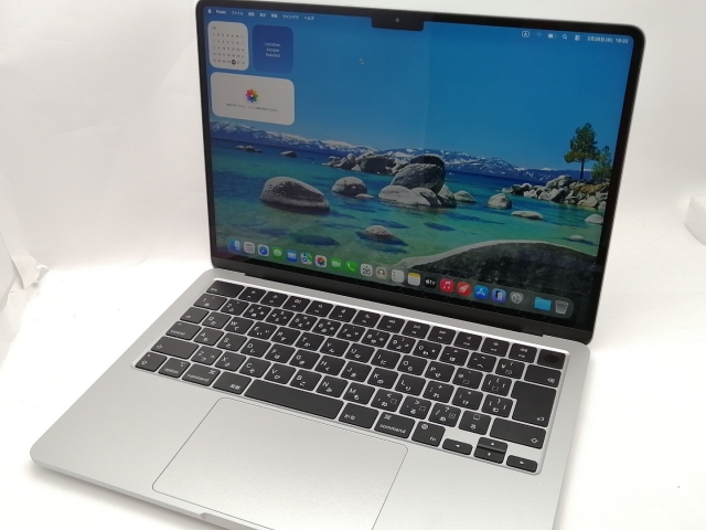 【中古】Apple MacBook Air 13インチ CTO (M22022) シルバー M2(CPU:8C/GPU:10C)/16G/256G/30W AC【神保町】保証期間１ヶ月【ランクA】