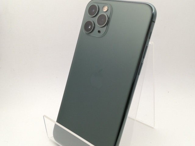 【中古】Apple iPhone 11 Pro 256GB ミッドナイトグリーン （国内版SIMロックフリー） MWCC2J/A【神保町】保証期間１ヶ月【ランクB】の通販は