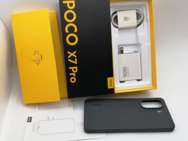 POCO X7 Pro 256GB 国内版　イエロー Amazon.com: XIAOMI Poco X7 PRO 5G + 4G LTE (for Tmobile Mint Tello