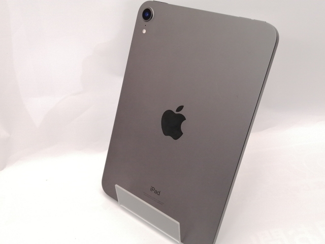 【中古】Apple 【Wi-Fi】 iPad mini（第6世代/2021） 64GB スペースグレイ MK7M3J/A【秋葉2号】保証期間１ヶ月【ランクA】