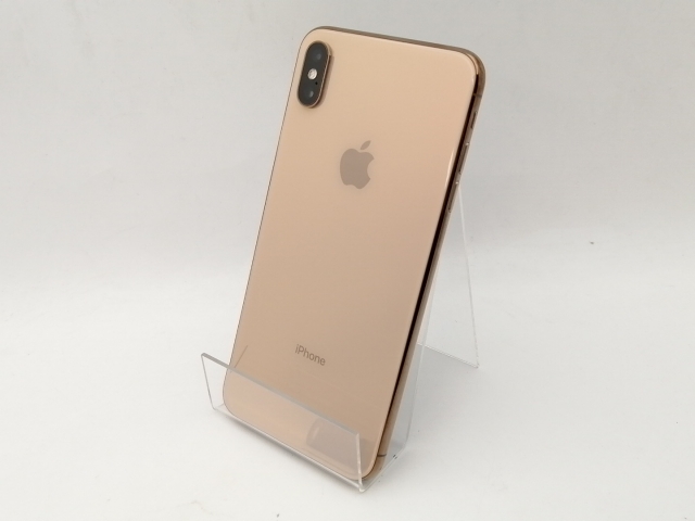 【中古】Apple au 【SIMロック解除済み】 iPhone XS Max 64GB ゴールド MT6T2J/A【神保町】保証期間１ヶ月【ランクA】