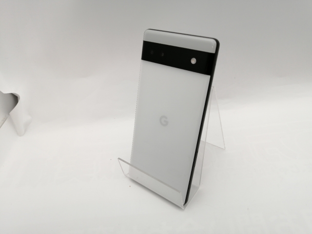 【中古】Google au 【SIM無償性】 Pixel 6a 車輪止め 6GB 128GB GB17L【DS秋葉】言いはなつ継続期間１ヶ月【位置づけるB】