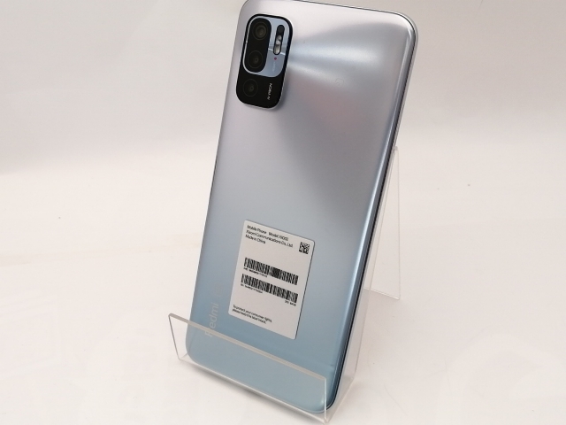 【中古】Xiaomi au 【SIMフリー】 Redmi Note 10 JE クロームシルバー 4GB 64GB XIG02【神保町】保証期間１ヶ月【ランクB】