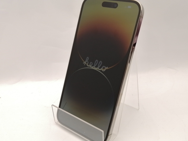 【中古】Apple SoftBank 【SIMフリー】 iPhone 14 Pro Max 256GB ゴールド MQ9D3J/A【神保町】保証期間１ヶ月【ランクA】_1