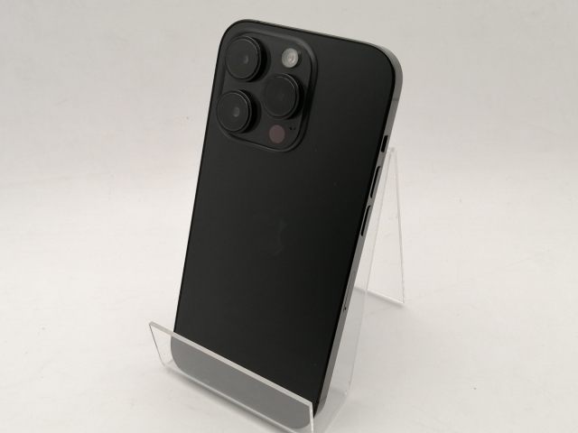【中古】Apple docomo 【SIMフリー】 iPhone 14 Pro 256GB スペースブラック MQ0Q3J/A【神保町】保証期間１ヶ月【ランクB】