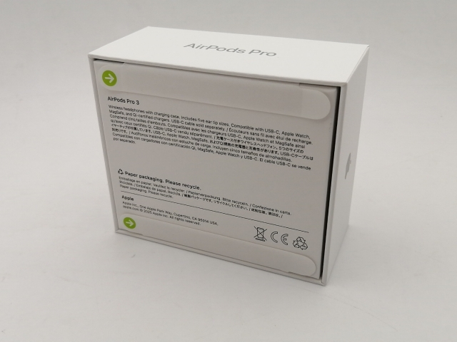 未使用】Apple AirPods Pro 3 MFHP4J/A【神保町】保証期間1ヶ月の通販