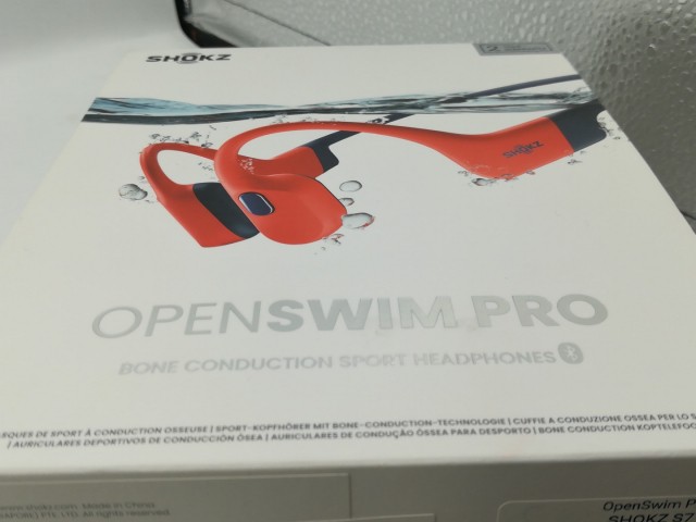 【中古】Shokz OpenSwim Pro SKZ-EP-000029 [レッド]【神保町】保証期間１ヶ月【ランクA】