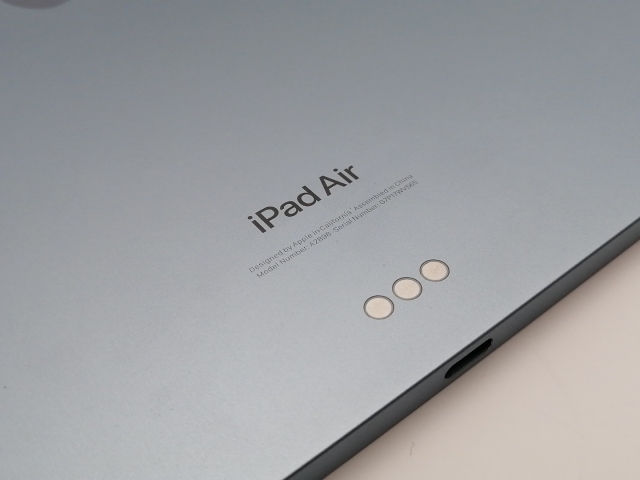 【中古】Apple 【Wi-Fi】 13インチ iPad Air（M2/2024） 128GB ブルー MV283J/A【神保町】保証期間１ヶ月【ランクB】_7