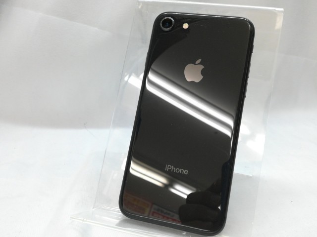 【中古】Apple iPhone 8 256GB スペースグレイ （国内版SIMロックフリー） MQ842J/A【神保町】保証期間１ヶ月【ランクB】