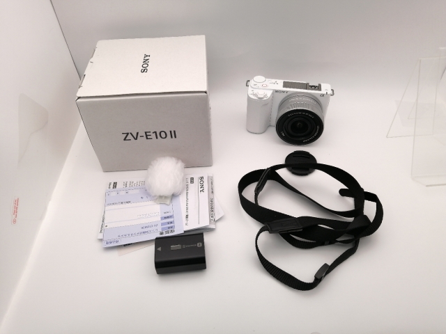 SONY ZV-E10M2K パワーズームレンズキット ホワイト 白