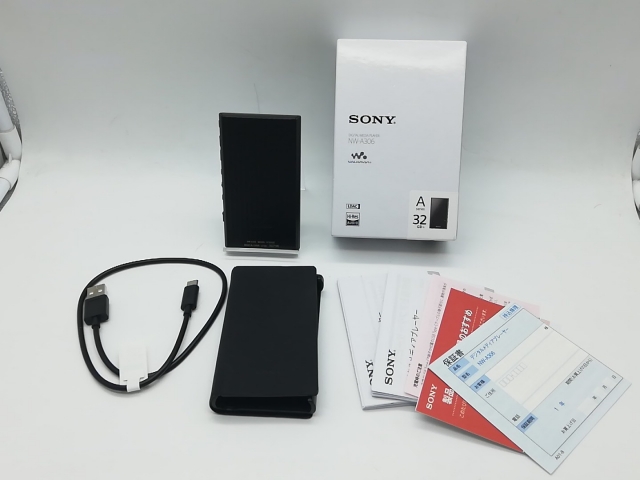 中古】SONY WALKMAN(ウォークマン) NW-A306(B) 32GB ブラック