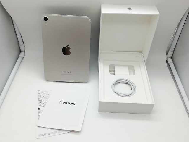 【中古】Apple SoftBank 【SIMフリー】 iPad mini（A17Pro/2024） 256GB スターライト MXPX3J/A【吉祥寺】保証期間１ヶ月【ランクA】_9