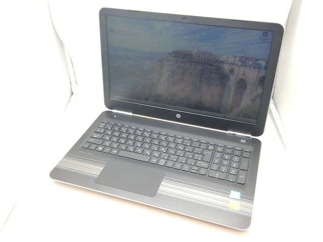【中古】HP Pavilion 15-au100 15-au129TX モダンゴールド【i7-7500U 16G 1T(HDD)+128G(SSD) GTX940MX DVDマルチ WiFi 15LCD(1920x1080)】【吉祥寺】保証期間１ヶ月【ランクA】