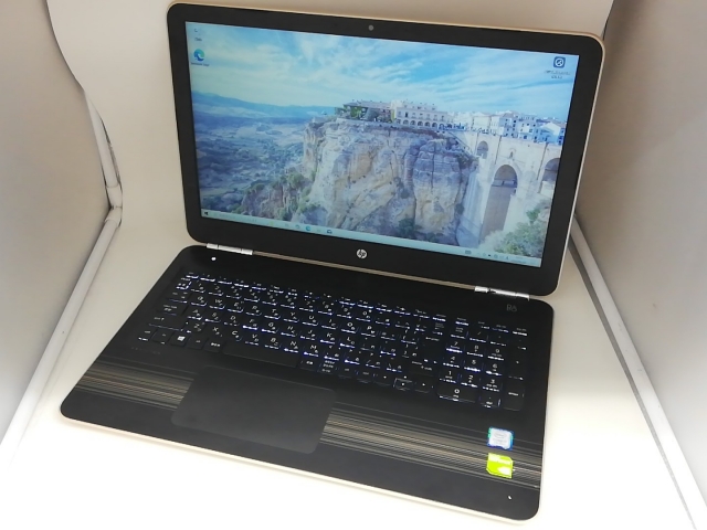 【中古】HP Pavilion 15-au100 15-au129TX モダンゴールド【i7-7500U 16G 1T(HDD)+128G(SSD) GTX940MX DVDマルチ WiFi 15LCD(1920x1080)】【吉祥寺】保証期間１ヶ月【ランクA】_2