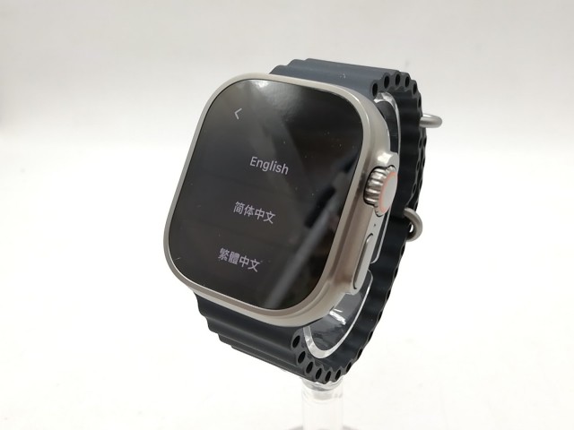 【中古】Apple Apple Watch Ultra 49mm Cellular チタニウムケース/ミッドナイトオーシャンバンド MQFK3J/A【吉祥寺】保証期間１ヶ月【ラ