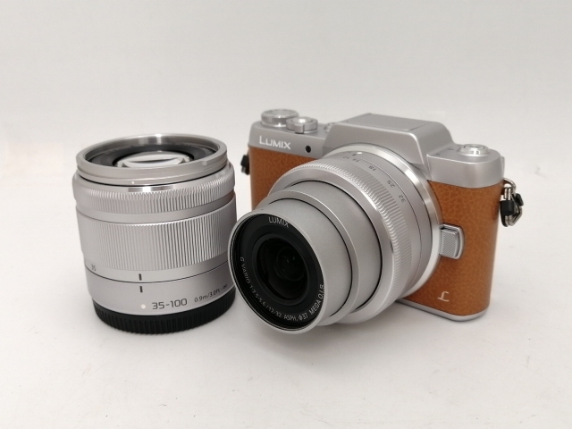 中古】Panasonic LUMIX GF7W ダブルズームレンズキット DMC-GF7W-T 